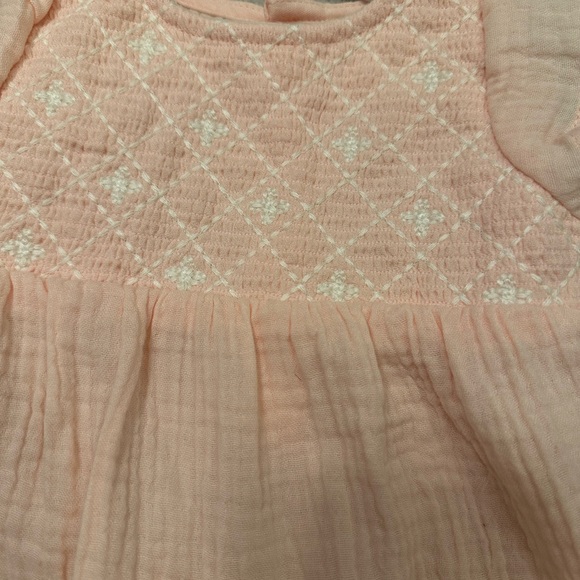 Carter's Light Pink Textured Baby Jumpsuit - Picture 2 of 2